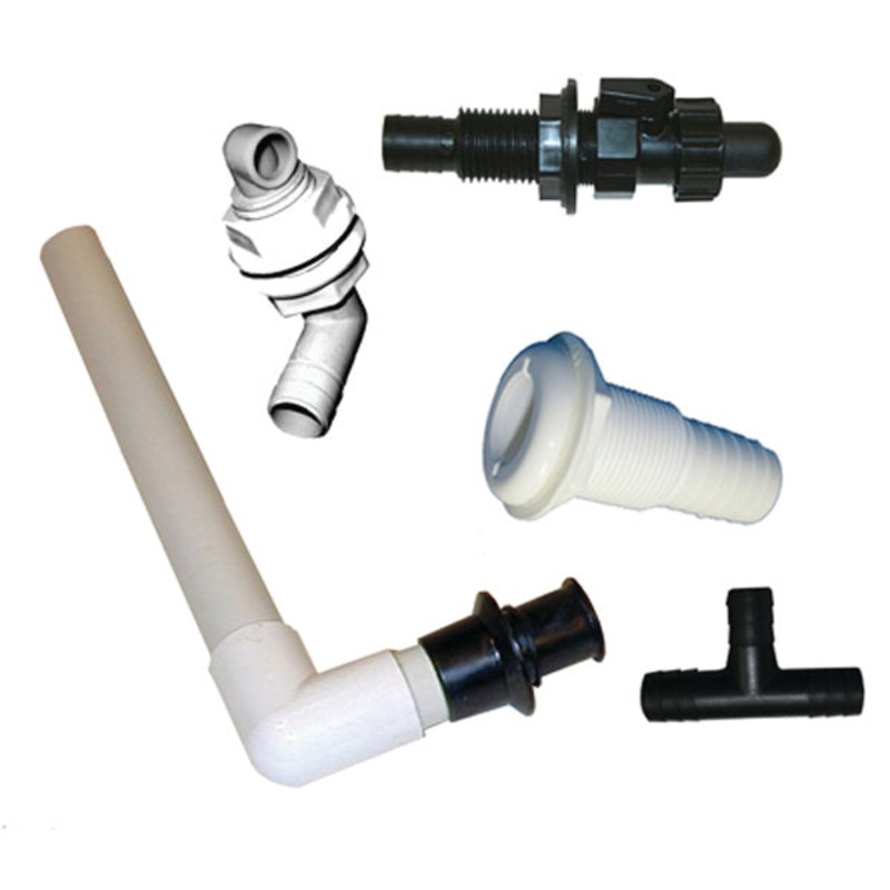 T-H Marine BWK2DP Livewell Plumbing Kit