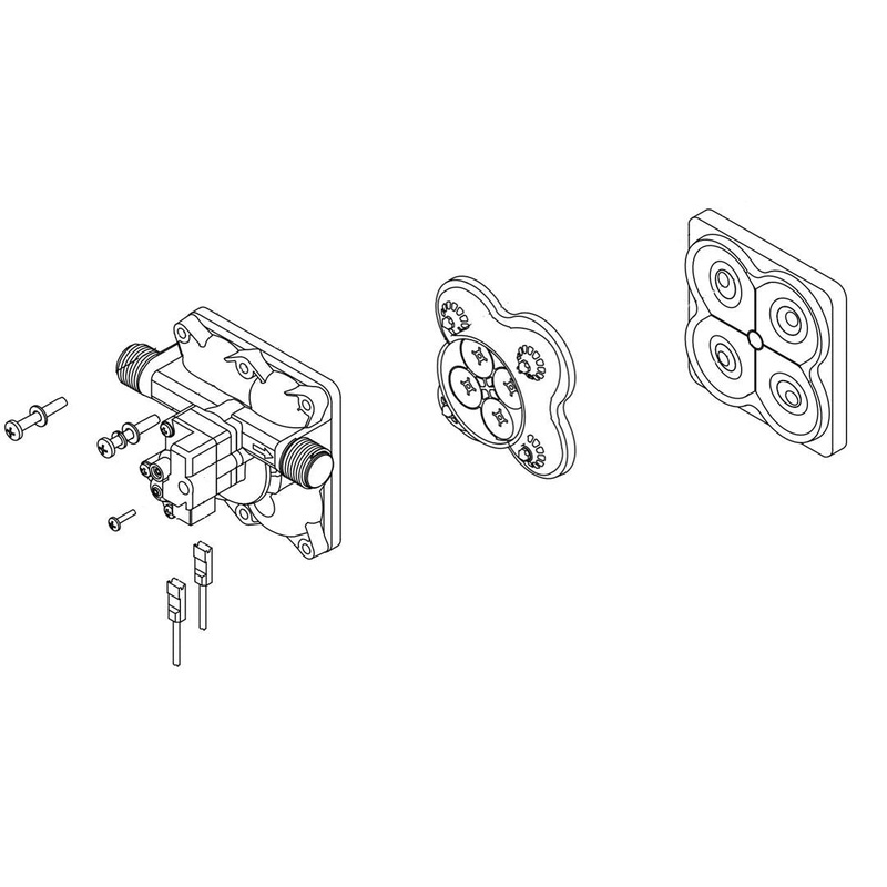 SHURflo 9480004 Fresh Water Pump Head Assembly