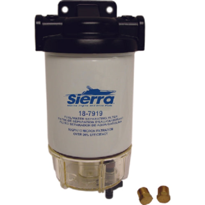 Sierra 18-7932-1 79321 Fuel/Water Separator Kit W/Collection Bowl