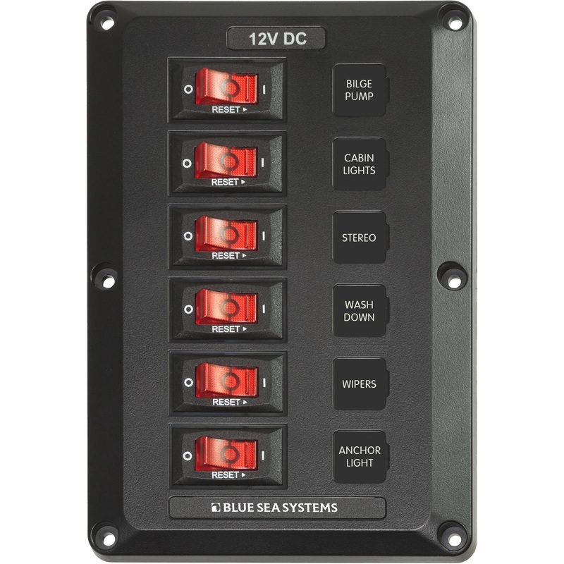 Blue Sea 4352BSS Power Distribution Box