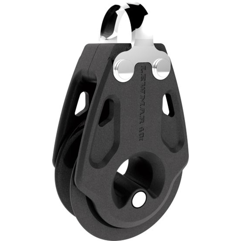Lewmar 29901341BK Sailboat Block