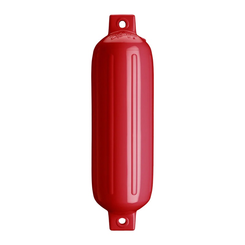 Polyform G-4 Twin Eye Fender 6.5" x 22" - Classic Red