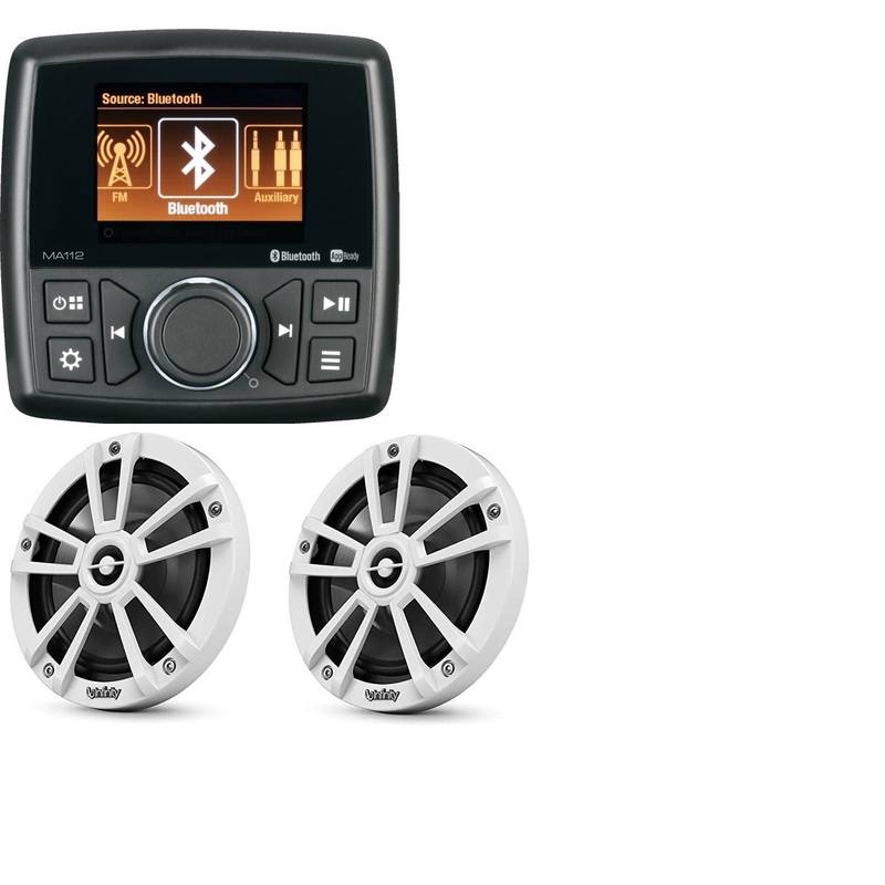 Marine Audio MA112 Stereo With Pair INF622MWBPR