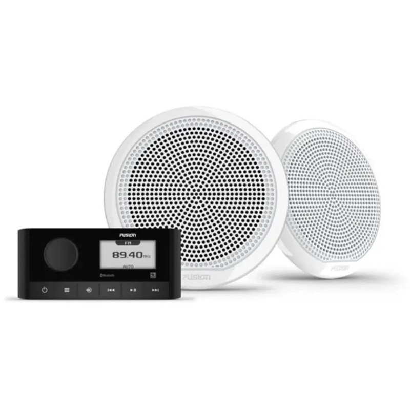 Fusion MS-RA60 Bundle MS-RA60 Stereo with Pair EL Classic 6.5 Speakers