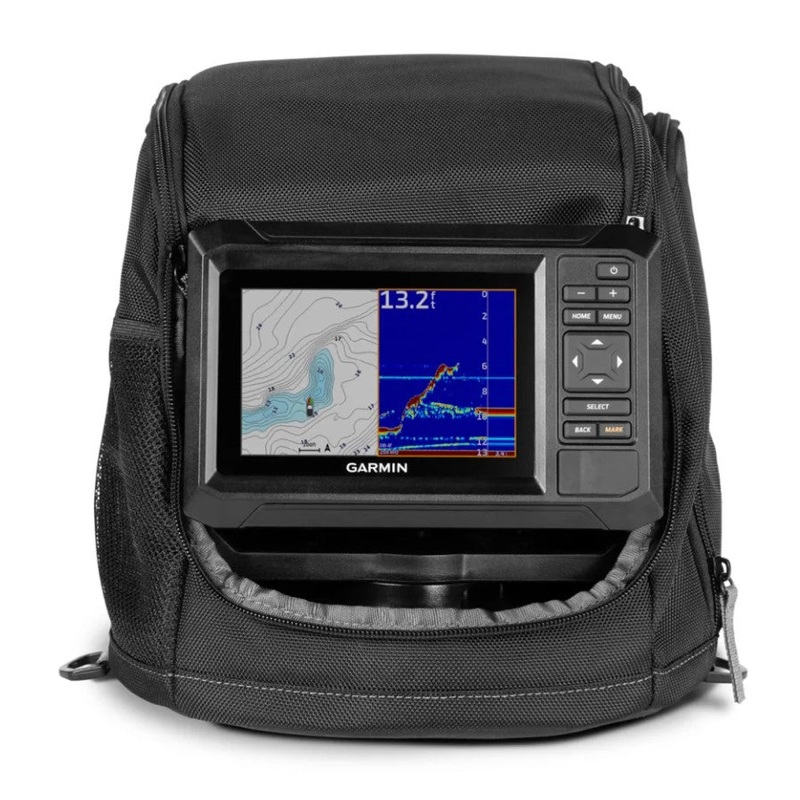 Garmin ECHOMAP UHD2 53cv Ice Bundle With Dualbeam-IF GN+ US Inland