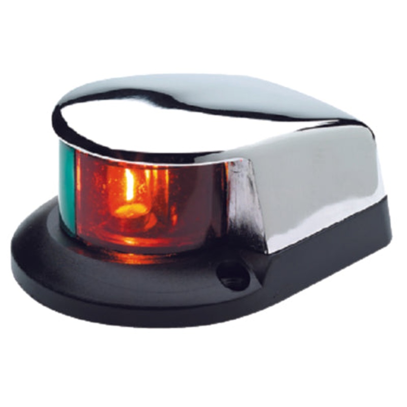 Seachoice 05021 Chrome Plated Zamak Bi-Color Bow Light