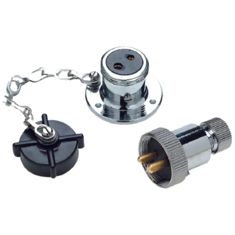 Seachoice 10161 Deck Connector With Brass Double Contacts