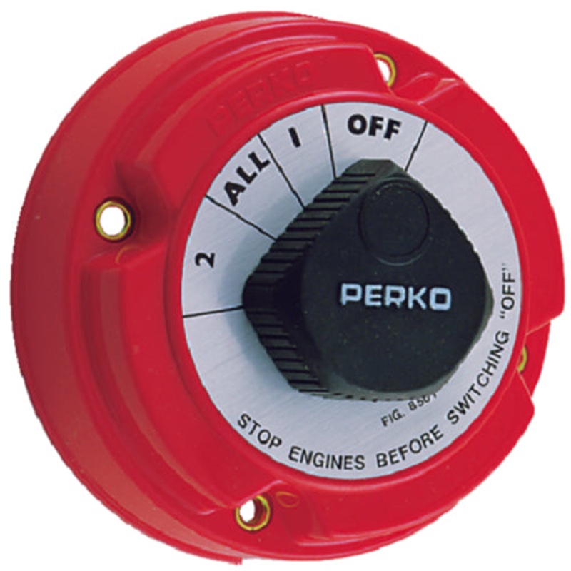 Seachoice 11501 4-Position Battery Selector Switch Without Lock, Packaged
