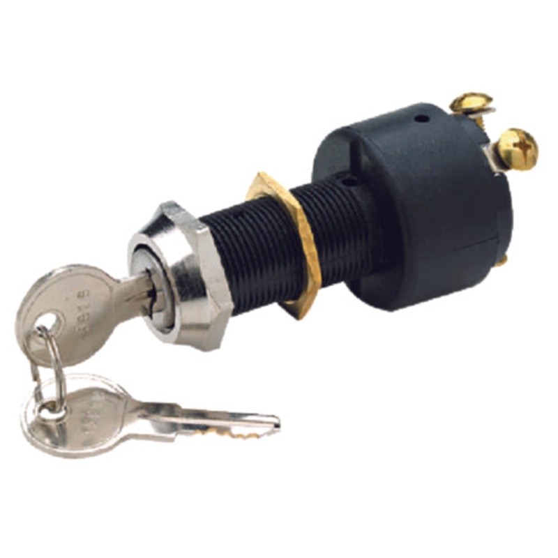Seachoice 11641 3 Position Heavy Duty Ignition Starter Switch