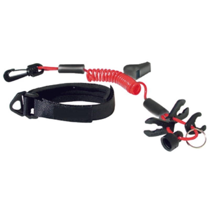 Seachoice 11721 Seacchoice Ultimate Lanyard - Red/Black