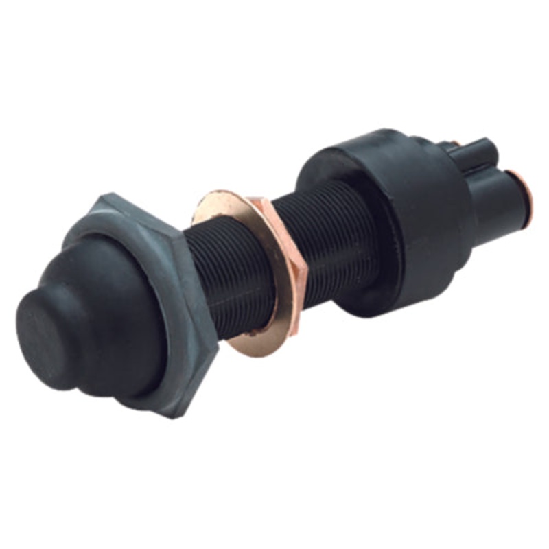 Seachoice 11751 2 Position Push Button Switch With Polyester Body, Off/Mom. On