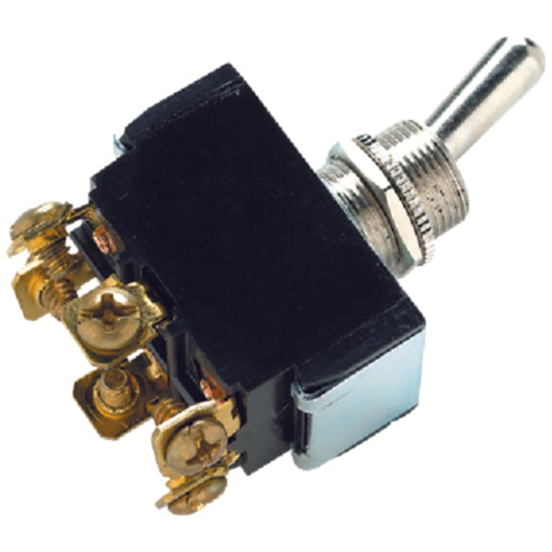 Seachoice 12131 2 Position Toggle Switch With 6 Screw Terminals On/On