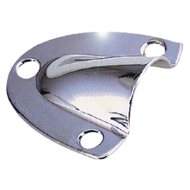 Seachoice 16151 Stainless-Steel Clam Shell Vent - 2-5/32" x 2-1/8" x 15/32"