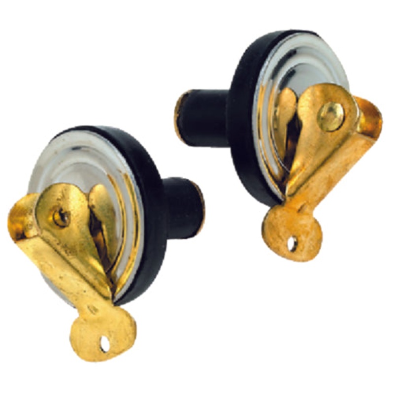 Seachoice 18951 Baitwell Plug-5/8 -Brass 2/Pk