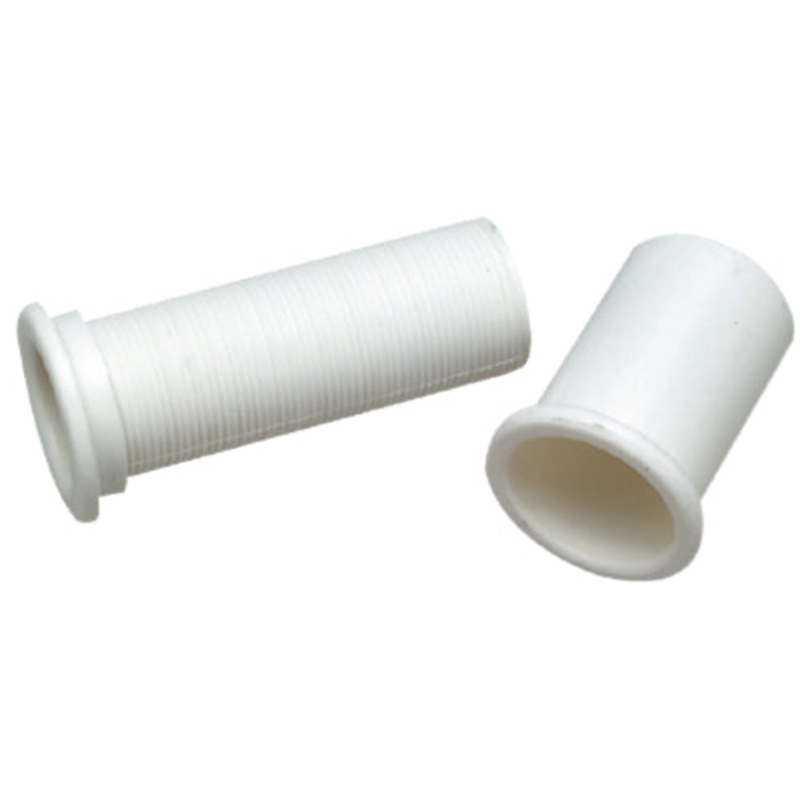 Seachoice 19131 Plastic Splashwell Drain Tube Adjusts from 2" to 4-1/2" and Fits 1-1/4" opening
