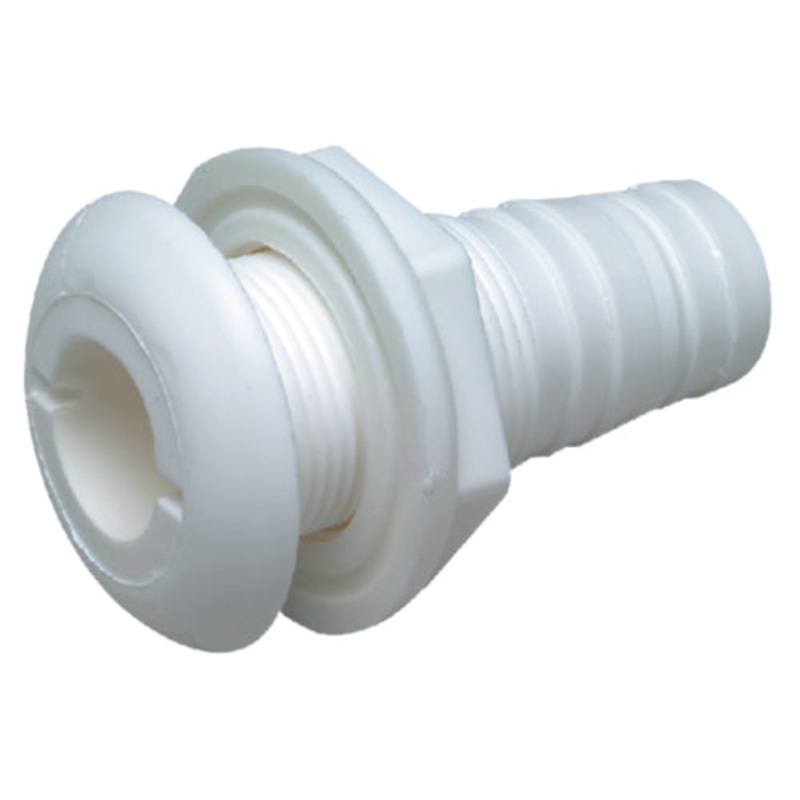 Seachoice 50-18071 Plastic Thru-Hull With Broad Flange