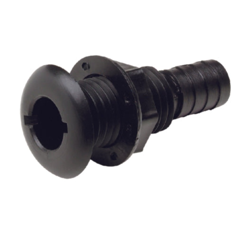 Seachoice 50-18171 Plastic Thru-Hull With Broad Flange