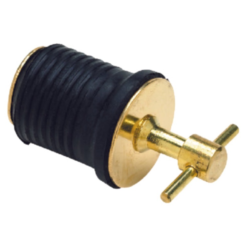 Seachoice 50-18800 Drain Plug-1 Twist-Brass(Bul