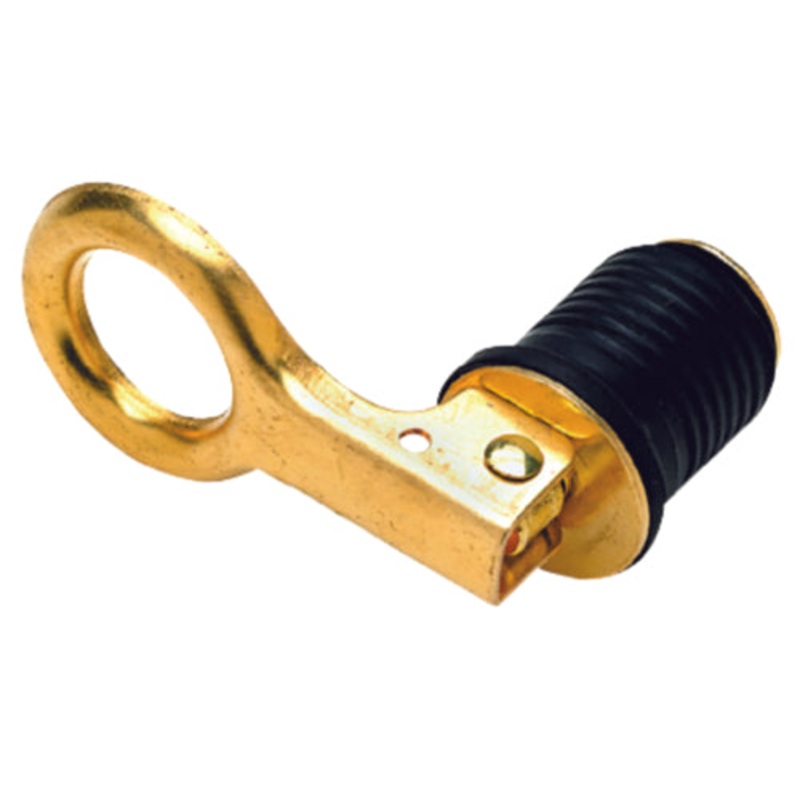 Seachoice 50-18871 Snap-Lock Brass Drain Plug 1-1/4"