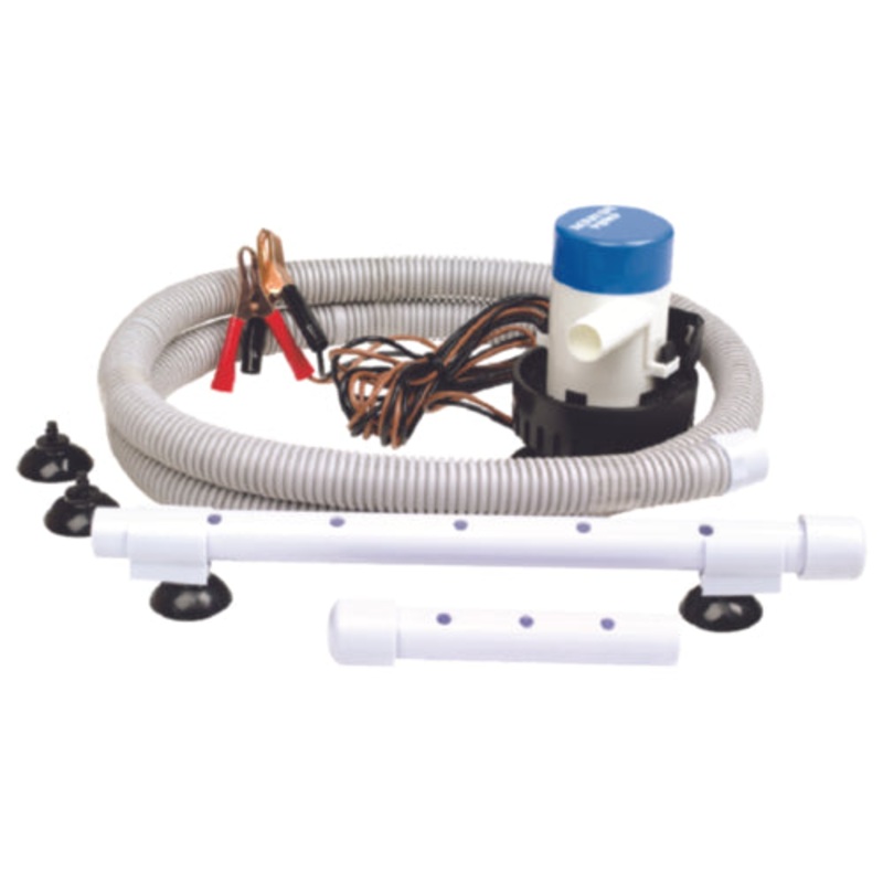 Seachoice 69789 12V Aeration/Pump System 360 GPH With 3/4" Outlet