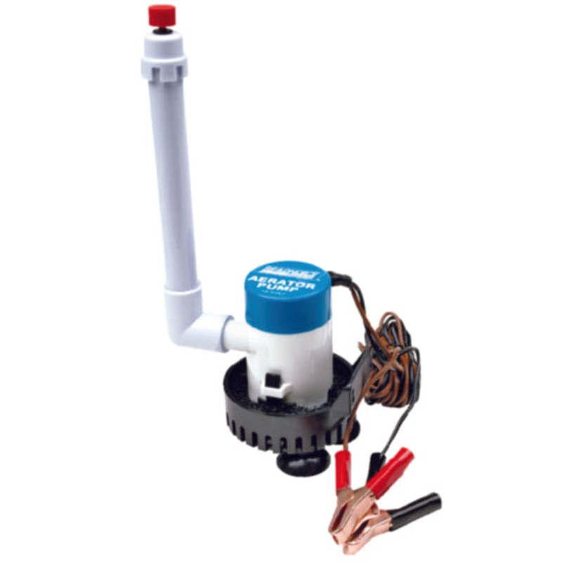 Seachoice 69790 12V Live Bait Aerator Kit 360 GPH With 3/4" Outlet