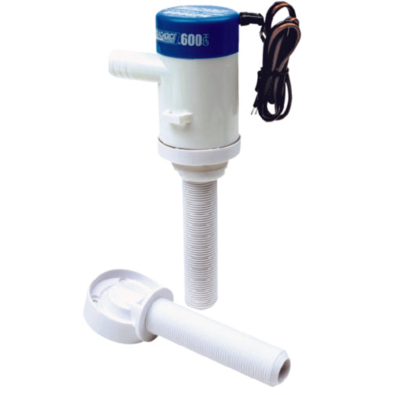 Seachoice 69791 12V Livewell/Baitwell Pump 600 GPH With 3/4" Outlet