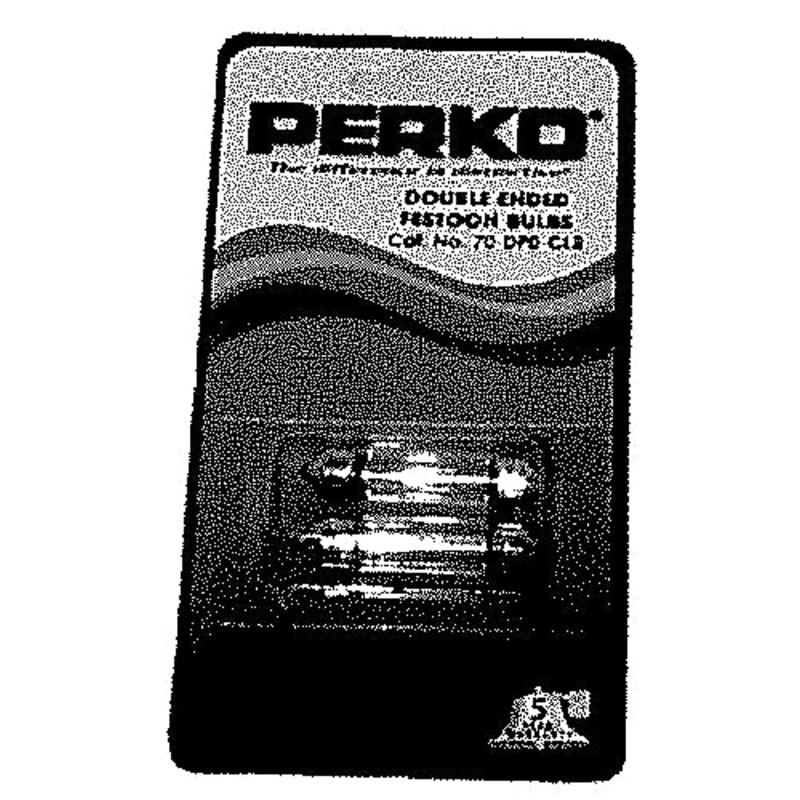 Perko 0070DP2CLR Spare Festoon Style Bulb, 2/Card