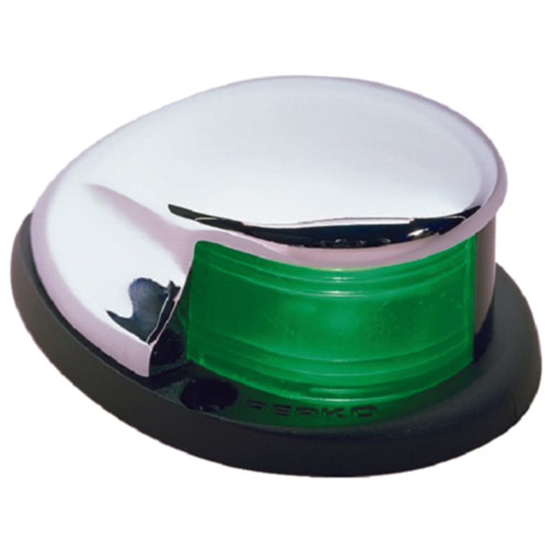 Perko 0228DP0CHR Side Lights Horiz. Mount 1Pr/Cd