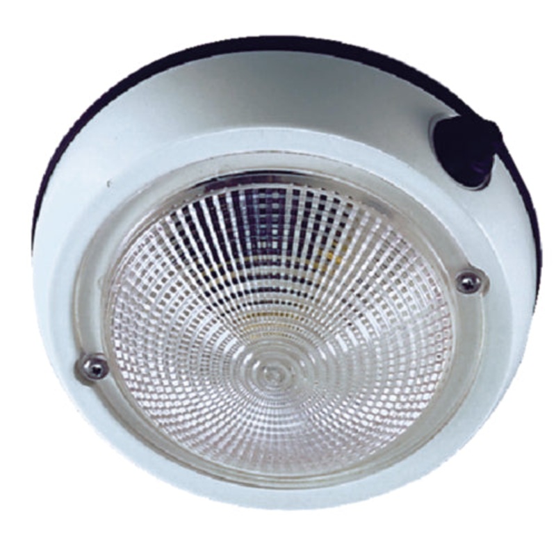 Perko 1253DP2WHT 5 Exterior Dome Light White