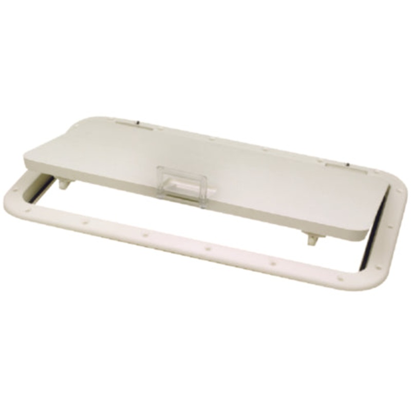 Seachoice 39151 10" x 20" ID Hatch - White