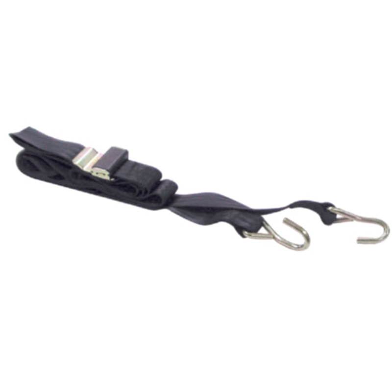 Seachoice 51051 Premium Gunwale Trailer Tie Down Strap 2" Wide - Black