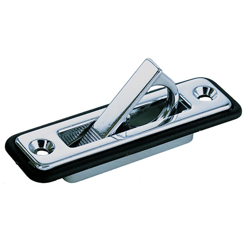 Perko Spring Loaded Flush Pull - Chrome Plated Zinc - " x 3-"