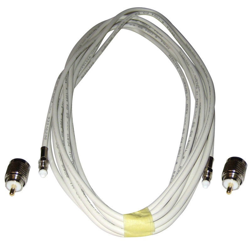 COMROD 7 METER RG58 VHF CABLE WITH PL259 CONNECTORS