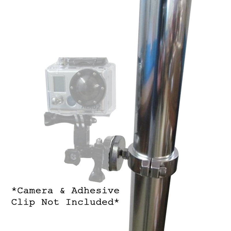 Rupp GoPro Clamp Mount f/GoPro Camera - Tube OD 2.0"