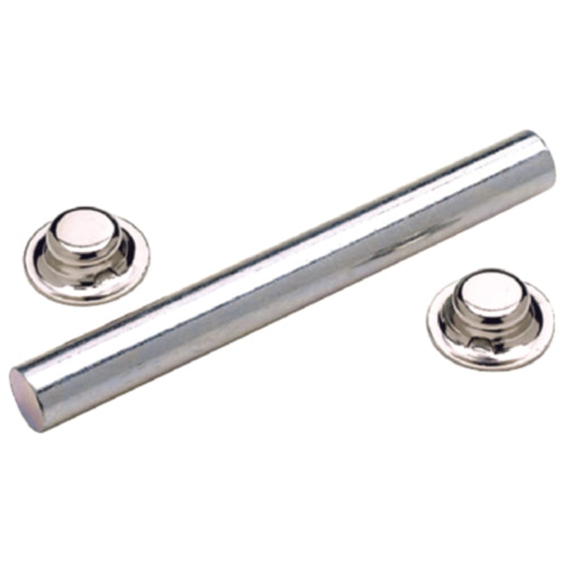 Seachoice 55811 Zinc Plated Steel Roller Shaft Includes 2 Pal Nuts