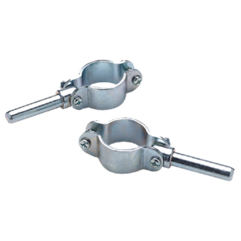 Seachoice 70521 Zinc Plated Steel Clamp-On Oarlocks (Sold as Pair)