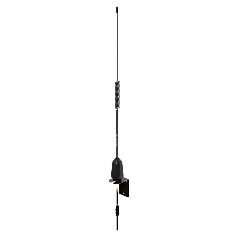 Shakespeare AM/FM Low Profile Stainless Whip - 2' - Black