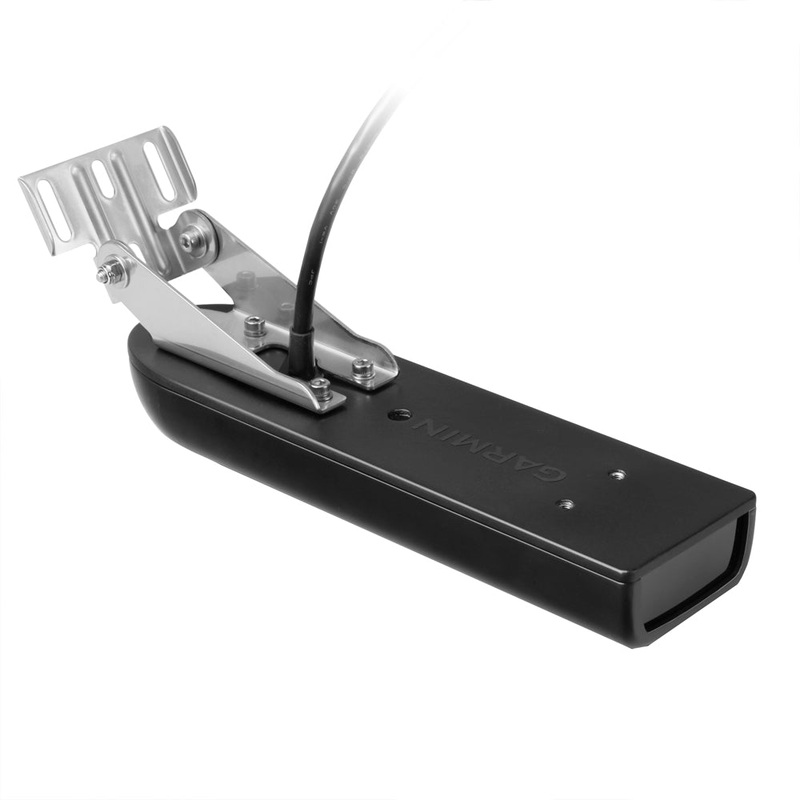 Garmin GT51M-TM Transom Mount DownV/SideV 500W, Traditional 600W Transducer Mid-Band CHIRP w/Temp - 12-Pin