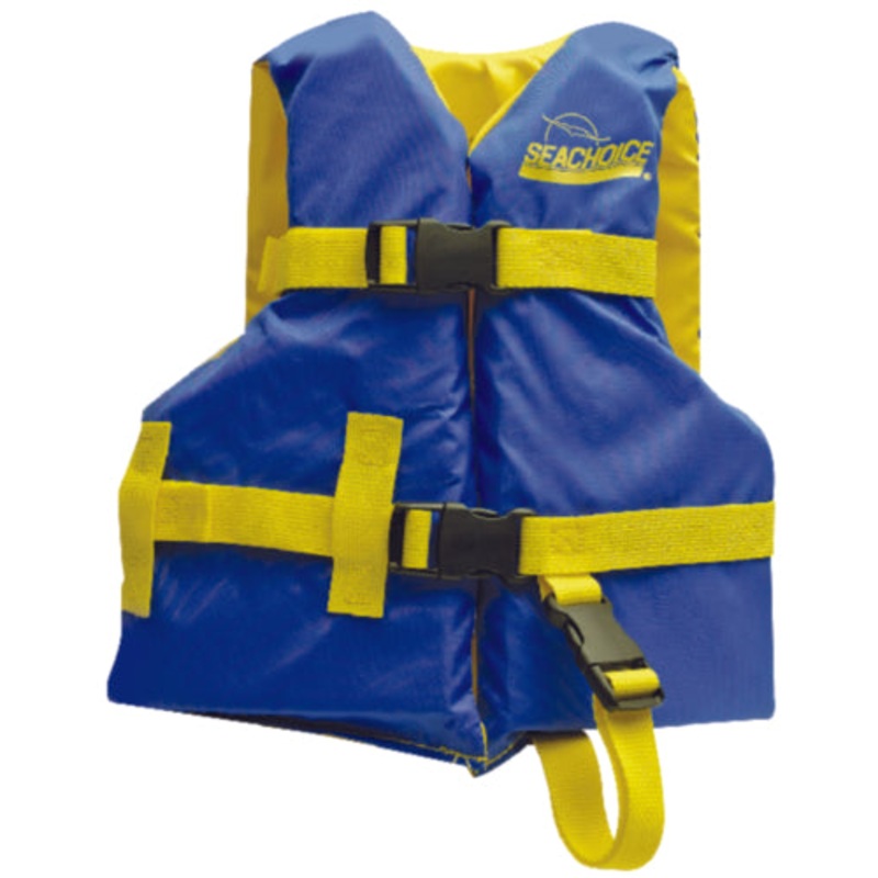 Seachoice 86140 Deluxe General Purpose Life Vest - Blue/Yellow, Child