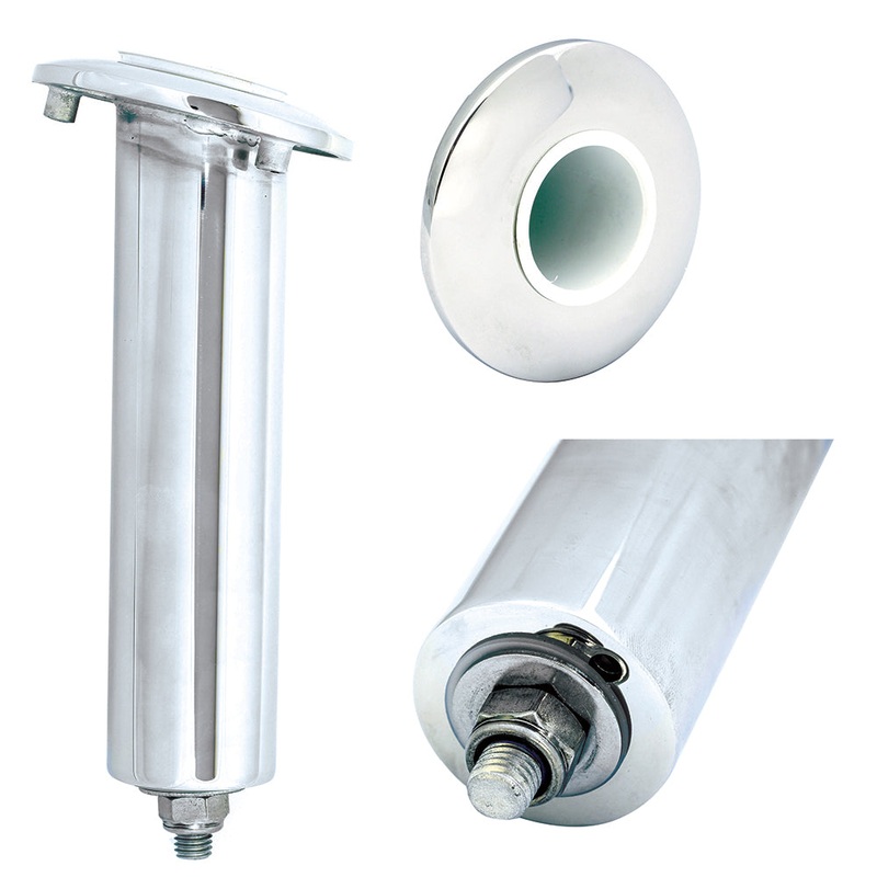 Tigress Blind Mount Round Head Swivel Base Rod Holder - 15 - 9"