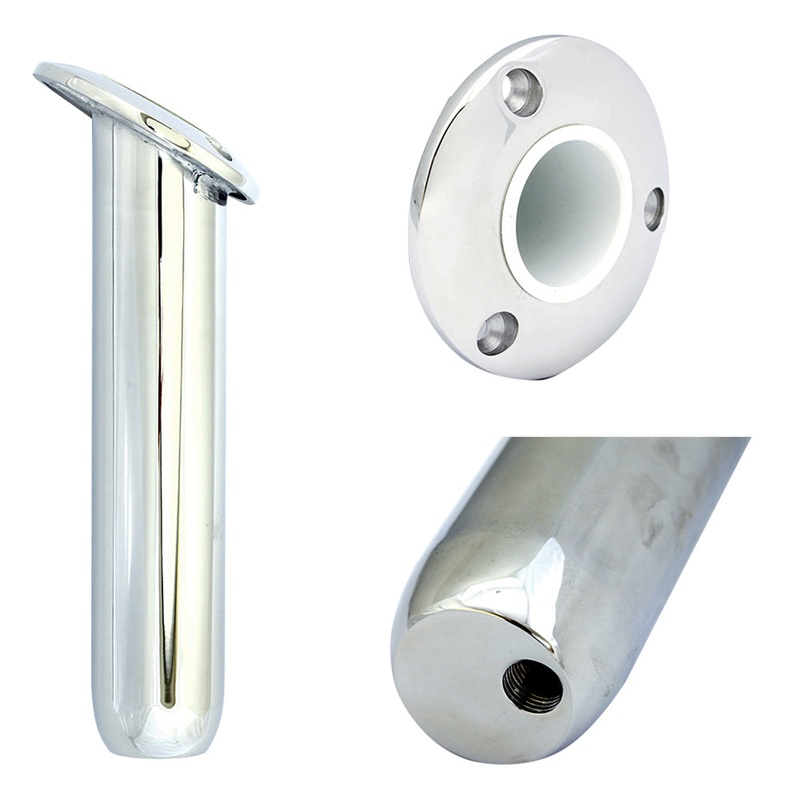 Tigress Round Head Closed Base Rod Holder - 30 - 9"