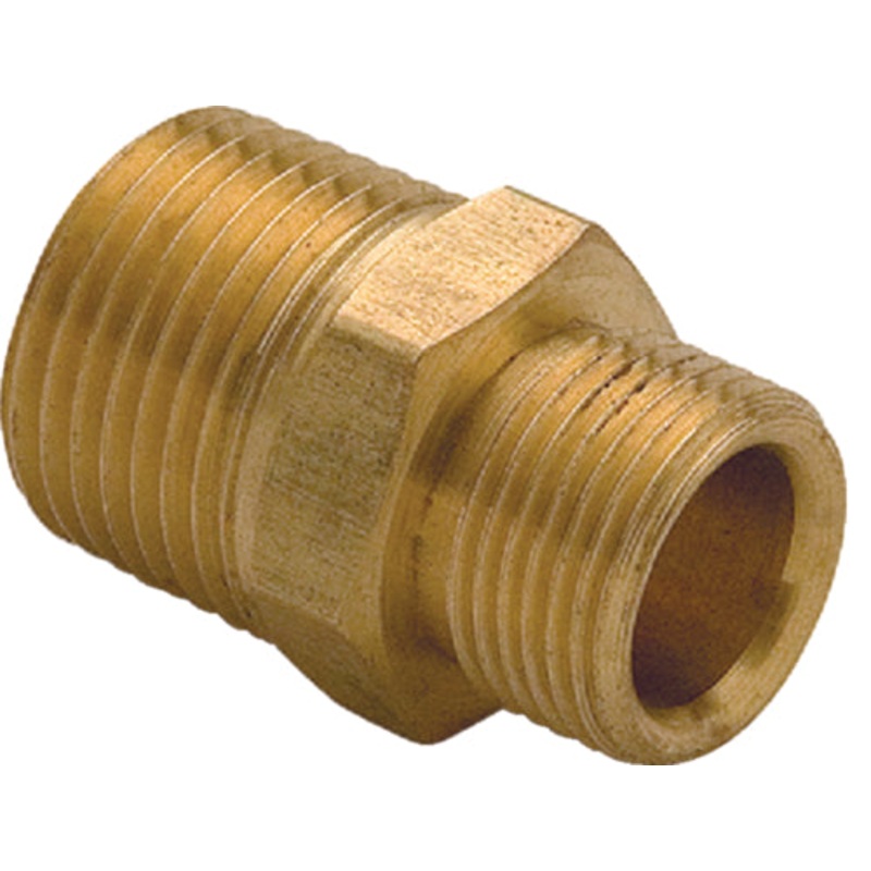 Seastar HF5532 Dometic HF5532 Hydraulic Connector Fitting 3/8" Tube  Brass  3/Kit