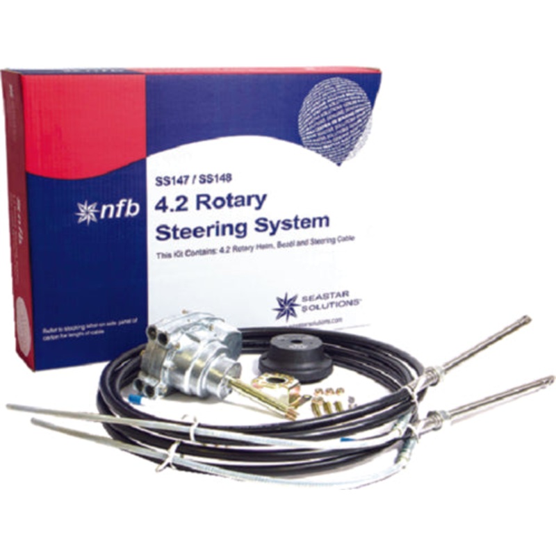 Seastar SS14814 Dometic No Feedback 4.2 Steering Kit, Dual