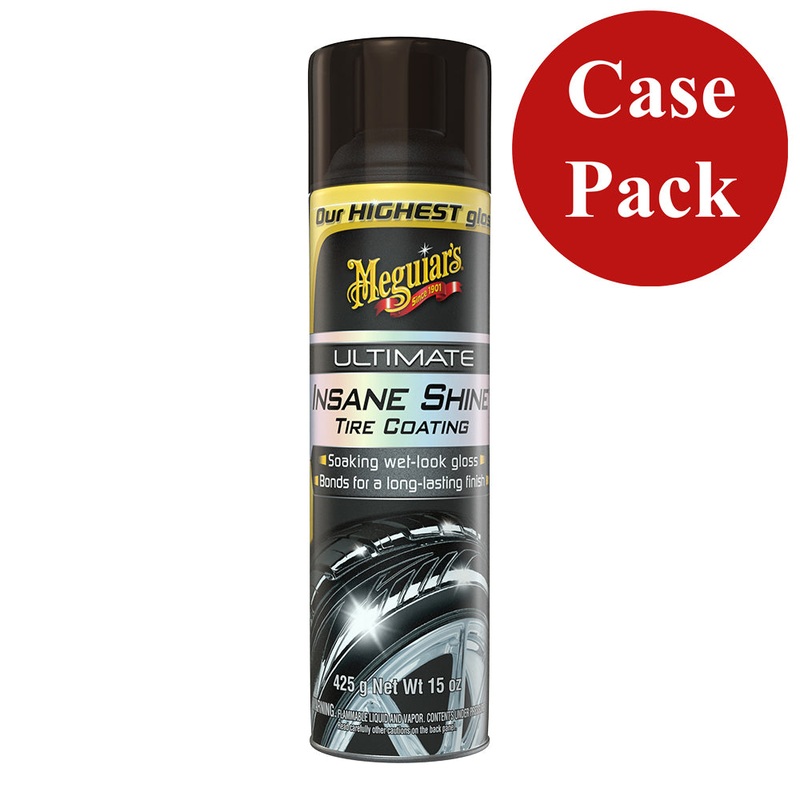 Meguiar's Ultimate Insane Shine Tire Coating - 15oz. *Case of 6*