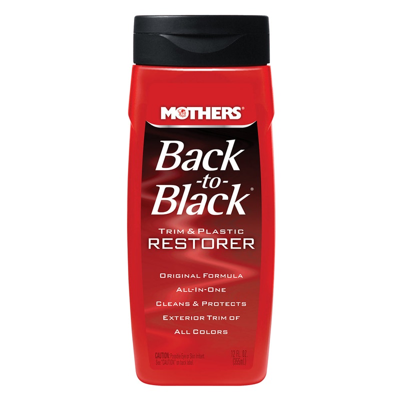 Mothers Back-to-Black Trim & Plastic Restorer - 12oz