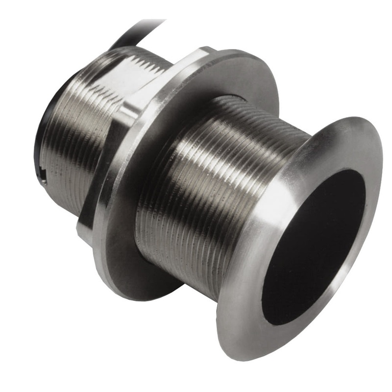 Navico XSONIC SS60 Stainless Steel 20 Tilt Thru-Hull Depth/Temp Transducer - 9-Pin - 10M Cable