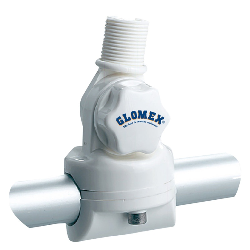 Glomex Nylon Rail Mount w/Knobs f/7/8" to 1" Railing - 1" - #14 Thread