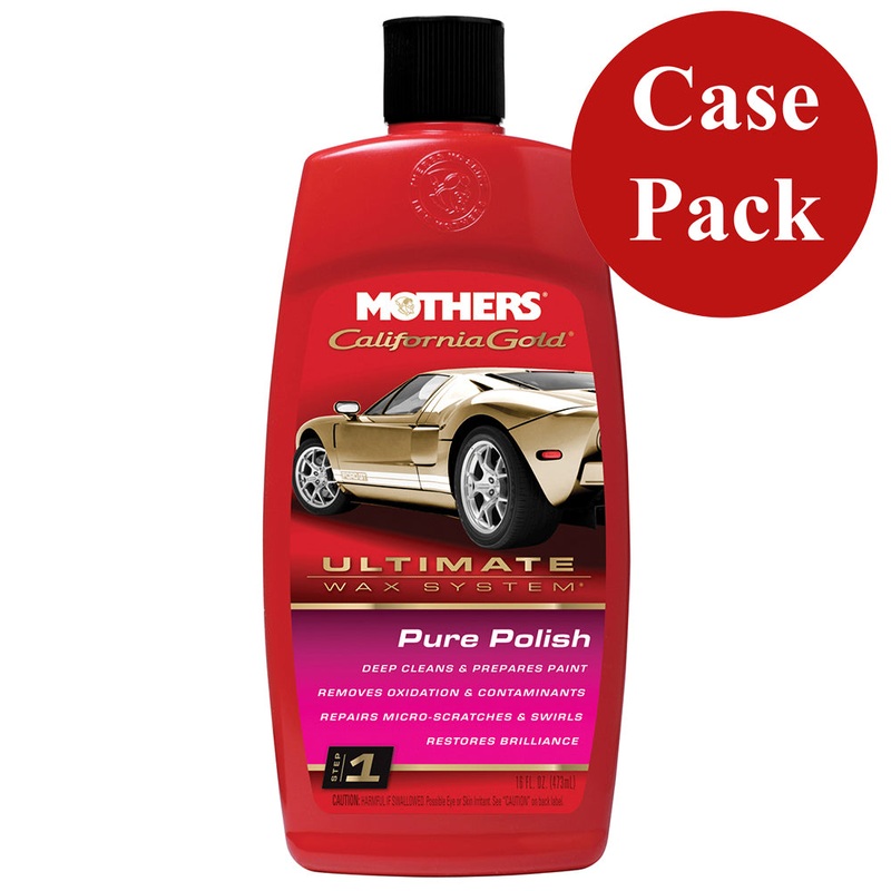 Mothers California Gold Pure Polish - 16oz - Step1 - *Case of 6*