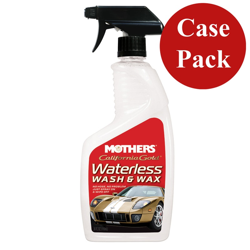 Mothers Waterless Wash And Wax - 24oz Spray - *Case of 6*