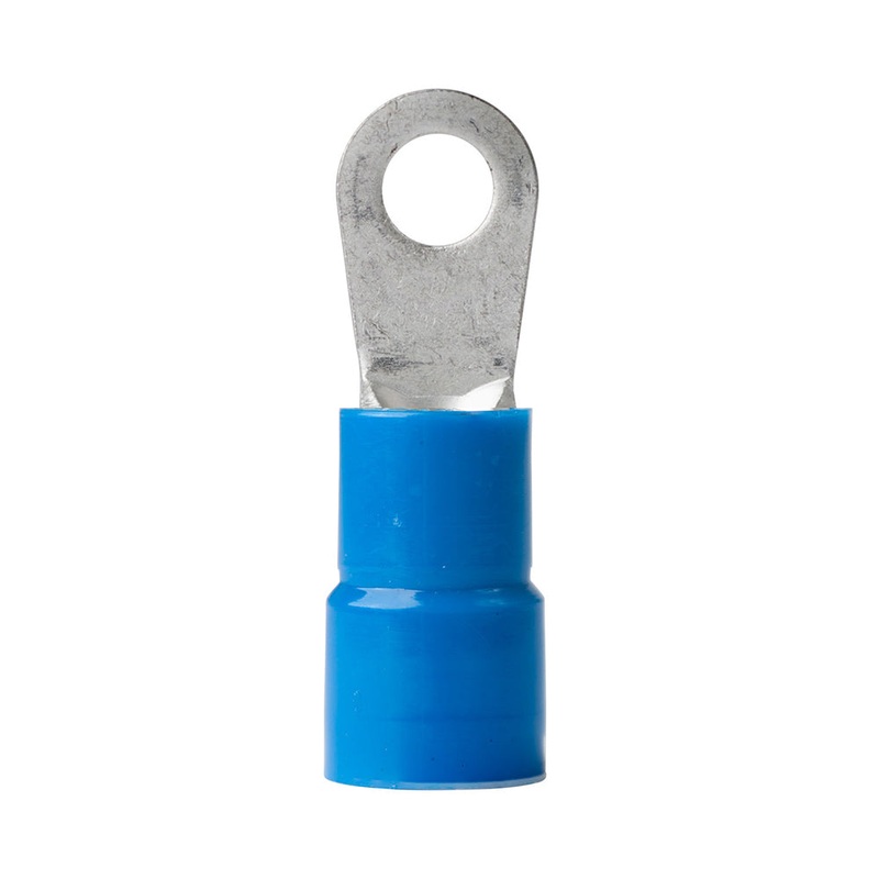 Ancor 6 AWG - 1/4" Nylon Ring Terminal - 100-Pack